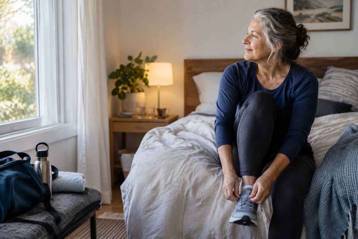 Better sleep is a reason to move—not a reason to chase exhaustion