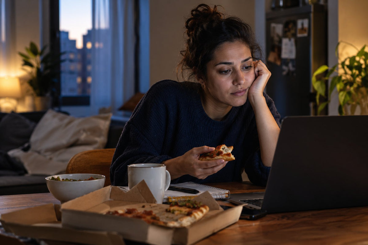 When sleep and food habits slip at the same time
