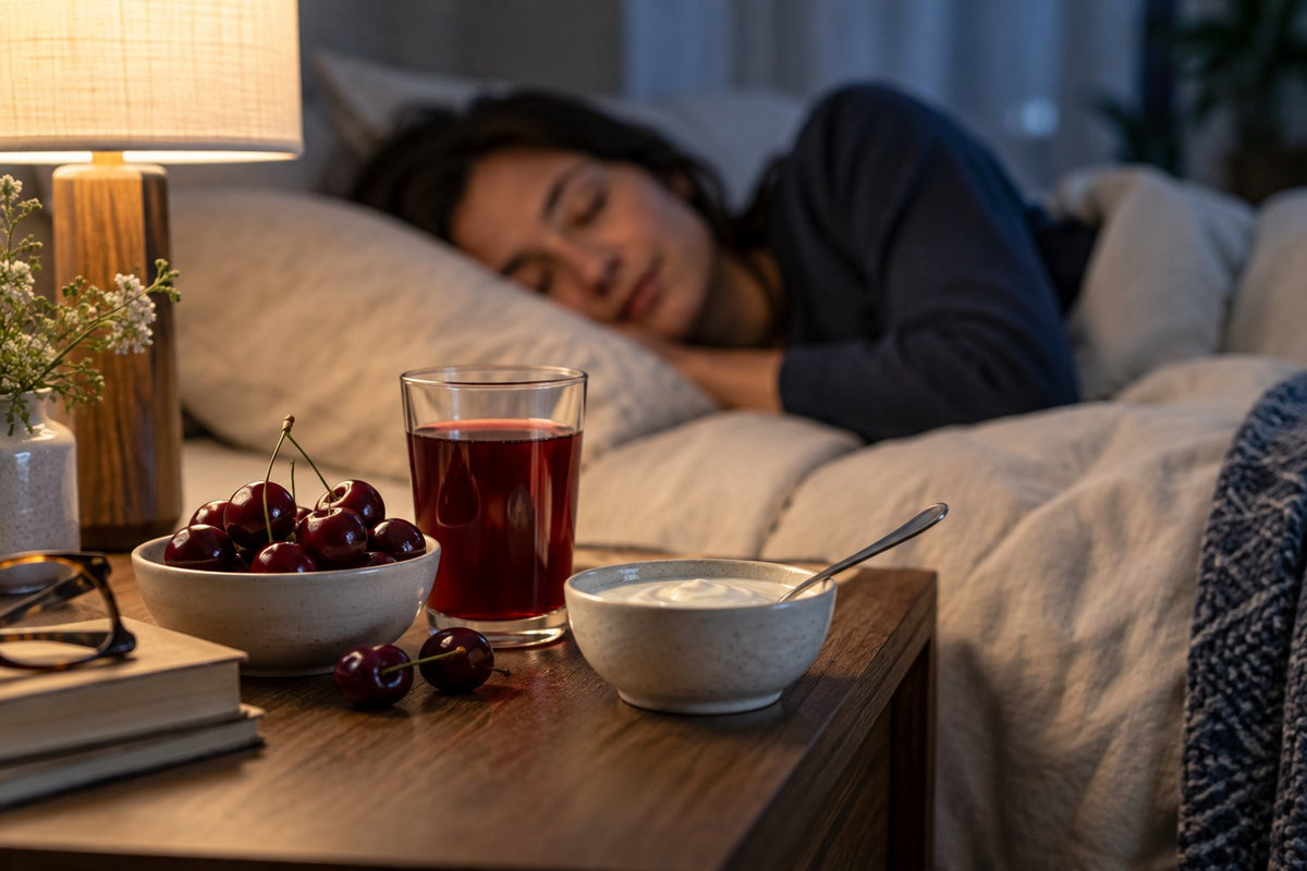 Tart cherry, probiotics and sleep: what is worth expecting?