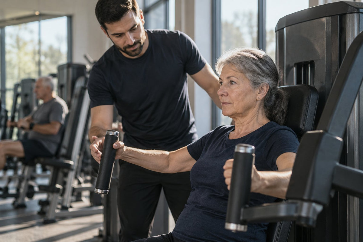 Starting strength training later in life: simplify the equipment decision